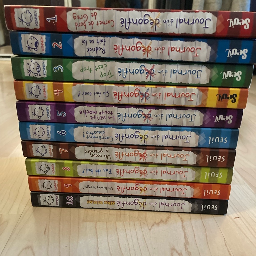 COLLECTION OF BOOKS IN FRENCH
